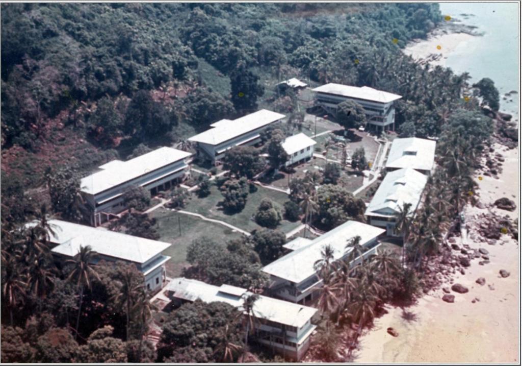 View of Palo Seco leprosarium, Panama, ca. 1967. Photo is in the public domain.